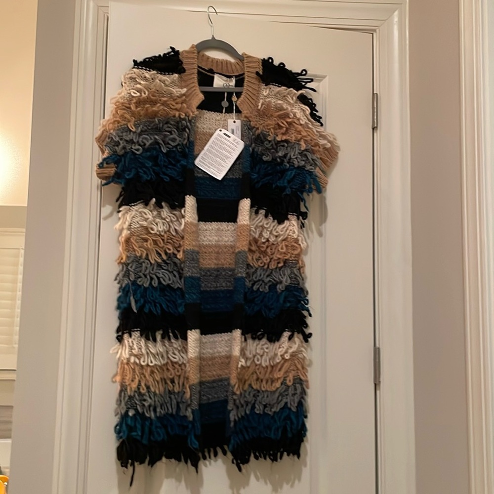 NWT Relish Short Sleeve Cardigan Sweater